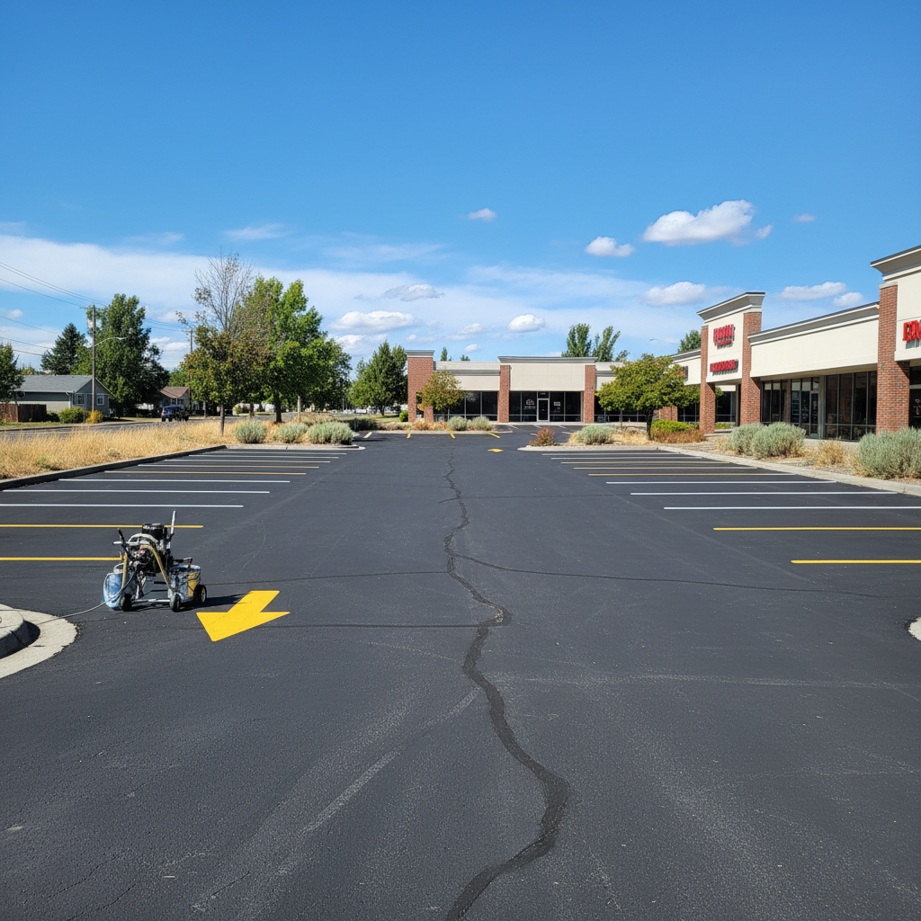 Asphalt Striping in Pasco, WA