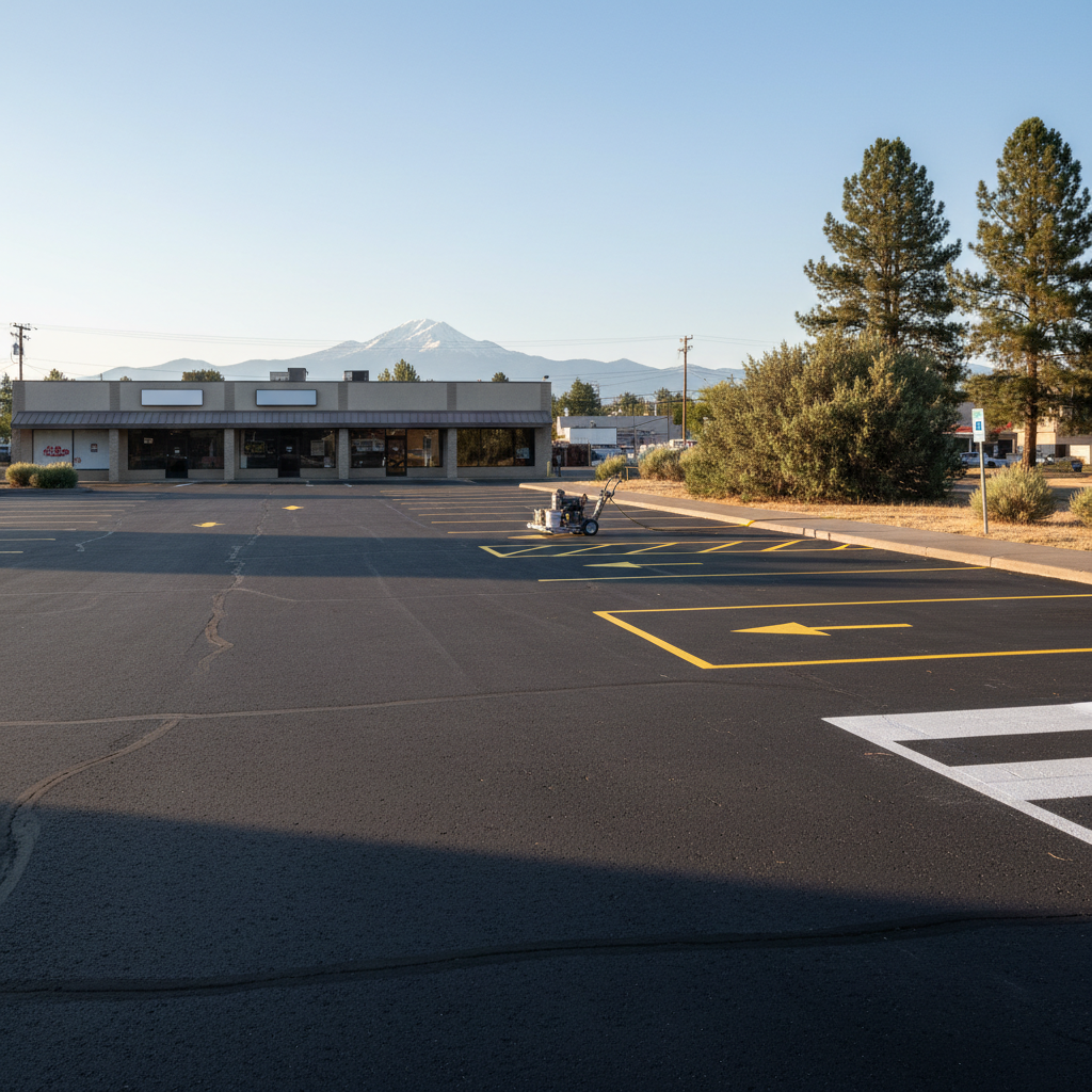 Asphalt Striping in Yakima, WA