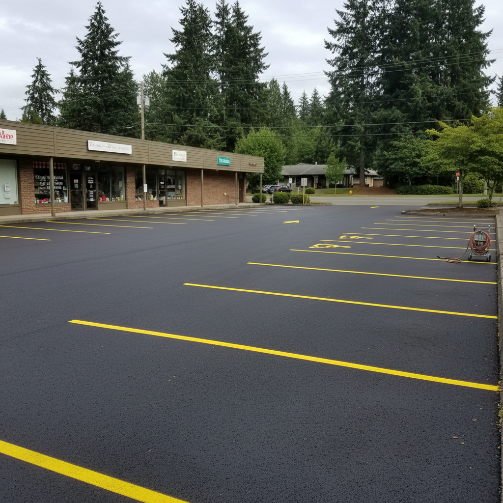 Asphalt Striping in Kirkland, WA