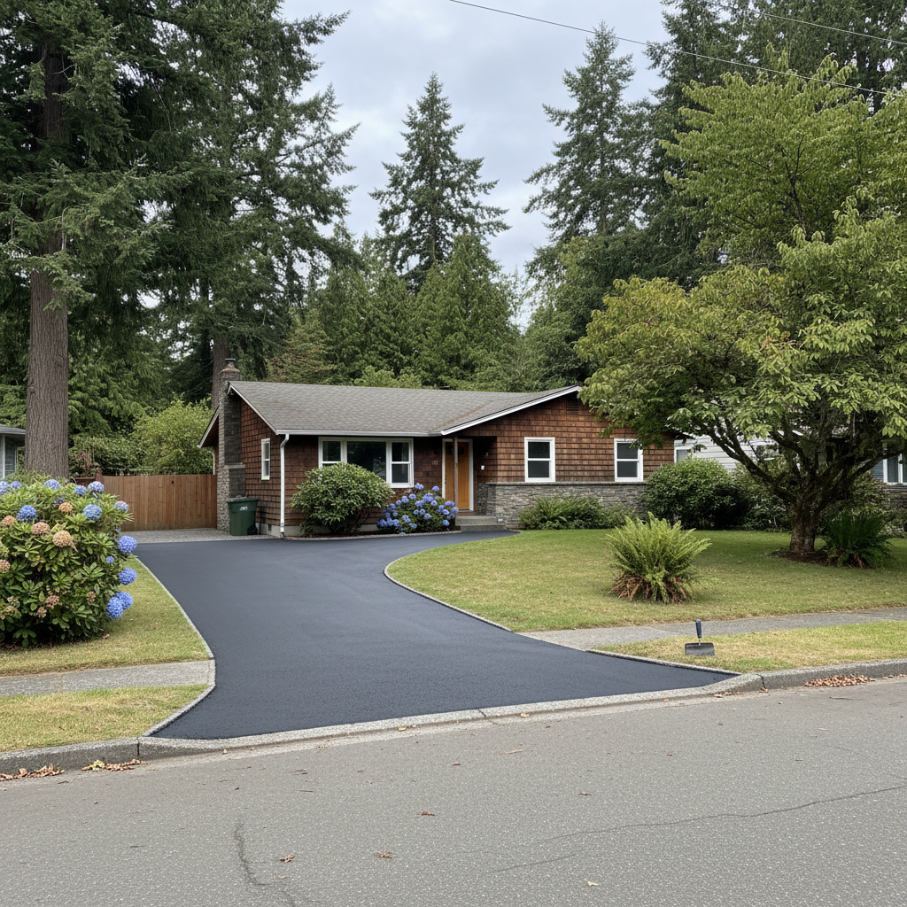 Residential Asphalt in Edmonds