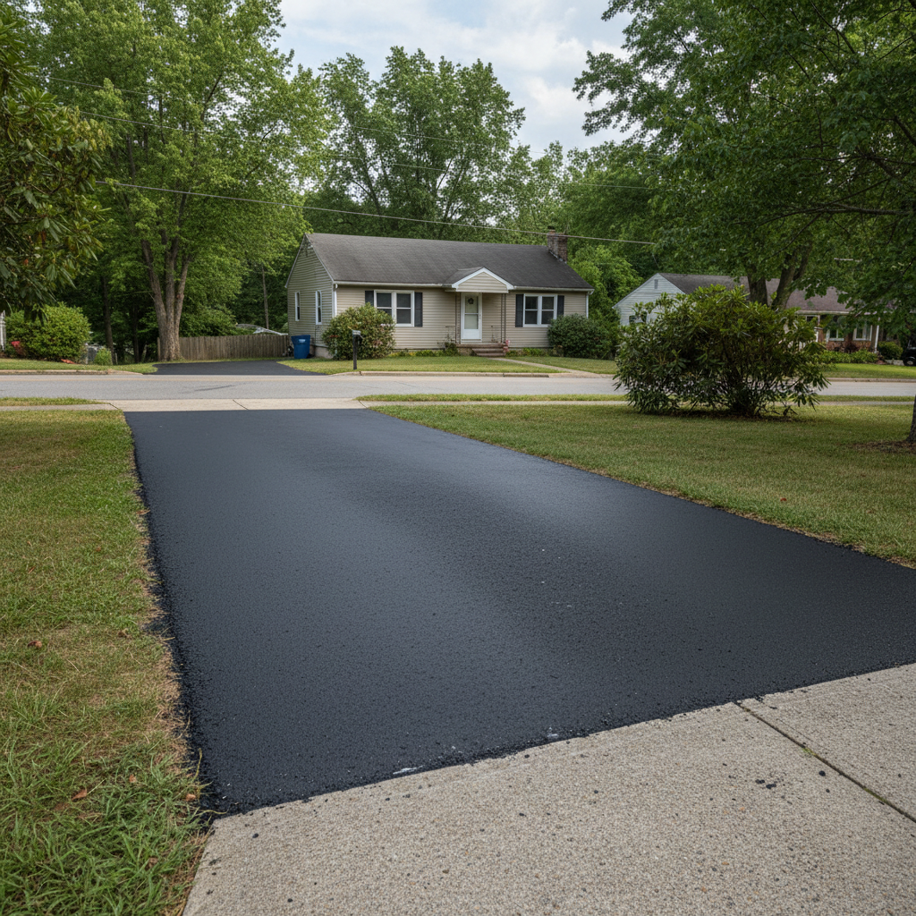 Asphalt Sealcoating