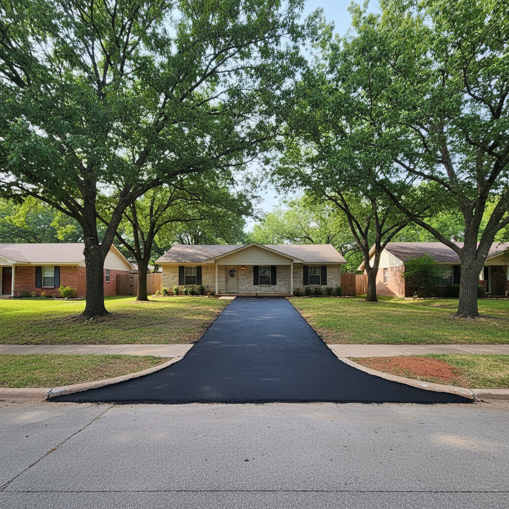 Residential Asphalt in Fort Worth