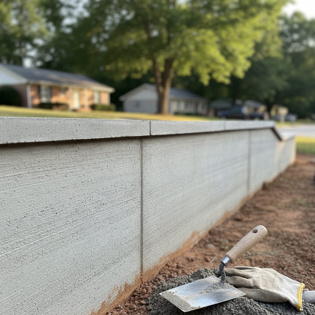 Concrete Retaining Walls