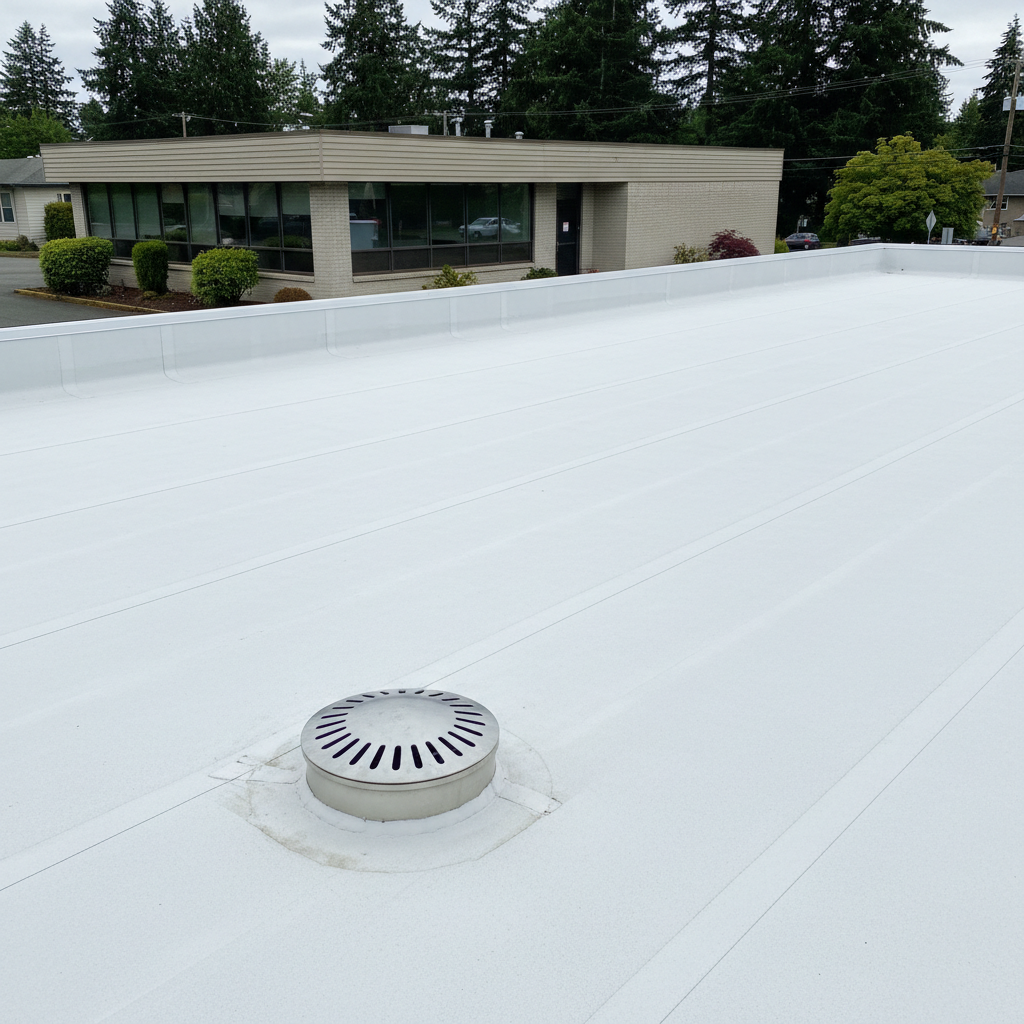 Commercial TPO Roofing in Mercer Island, WA