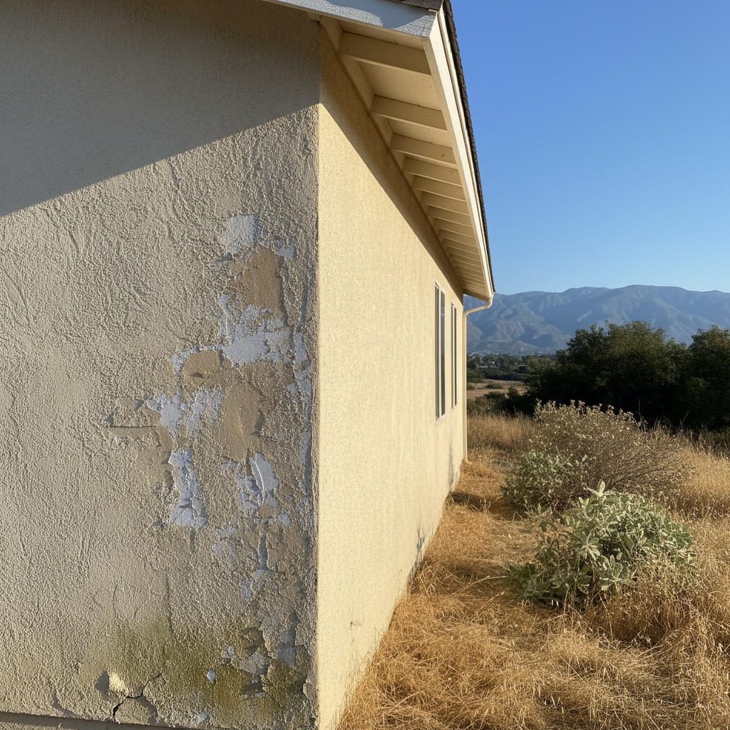 Completed commercial stucco work at a residential property in El Monte, CA
