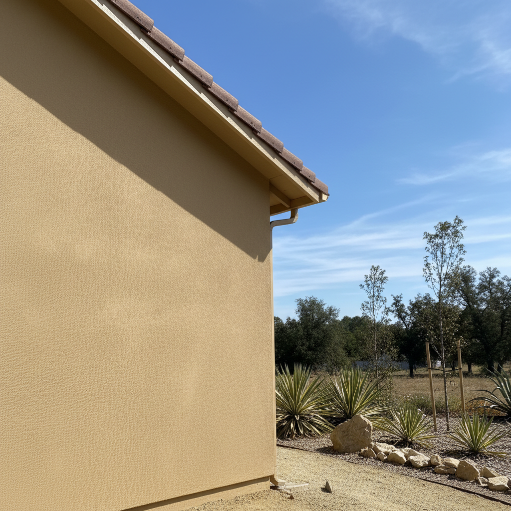 Completed eifs installation work at a residential property in Santa Maria, CA