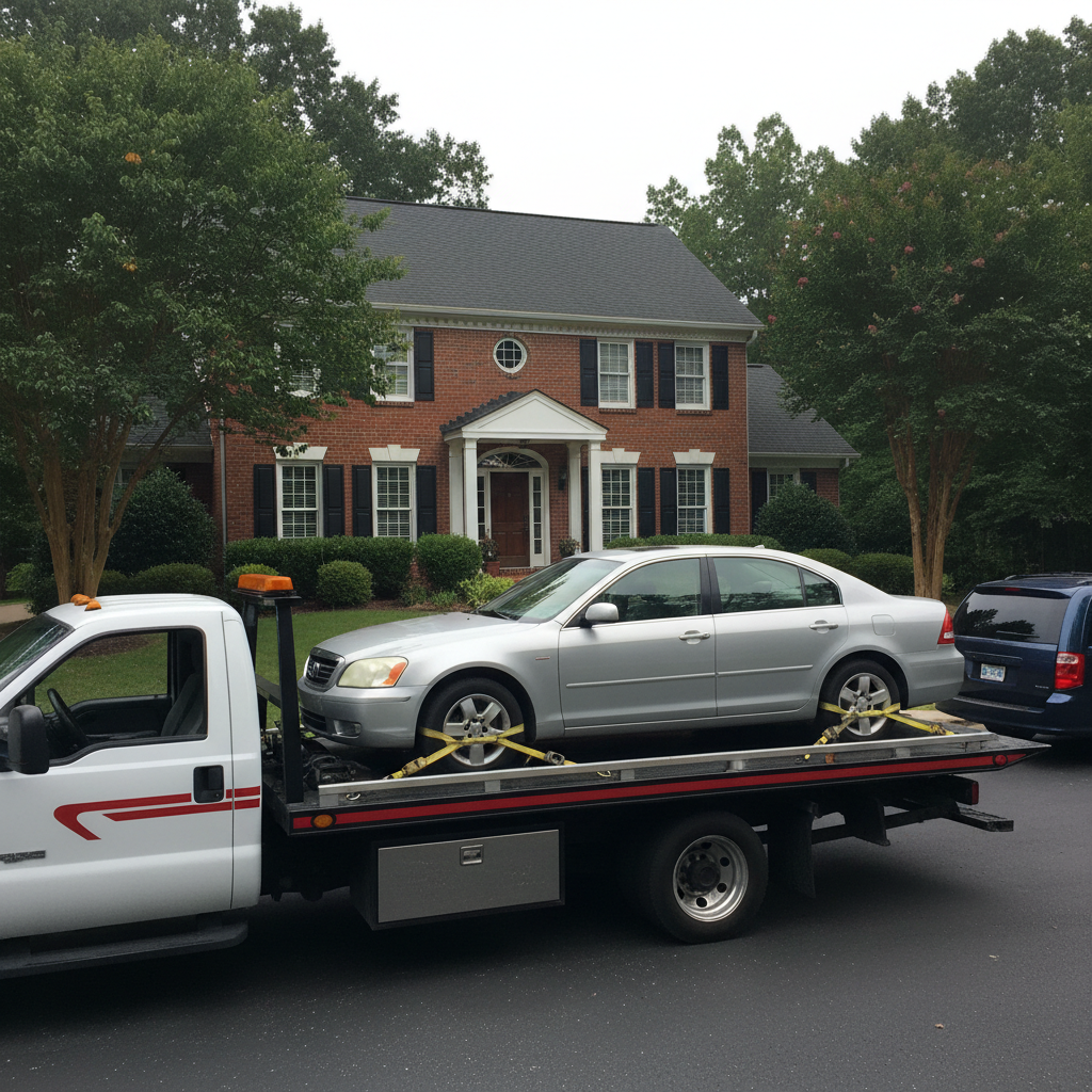 Flatbed Towing