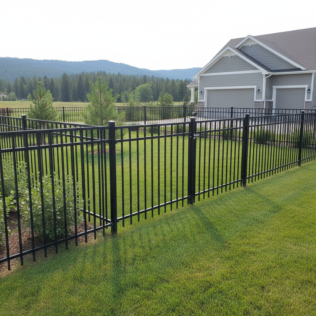 Aluminum Fence Installation
