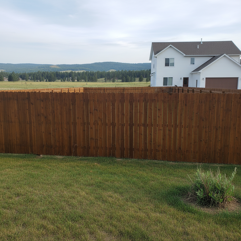 Fence Staining and Painting