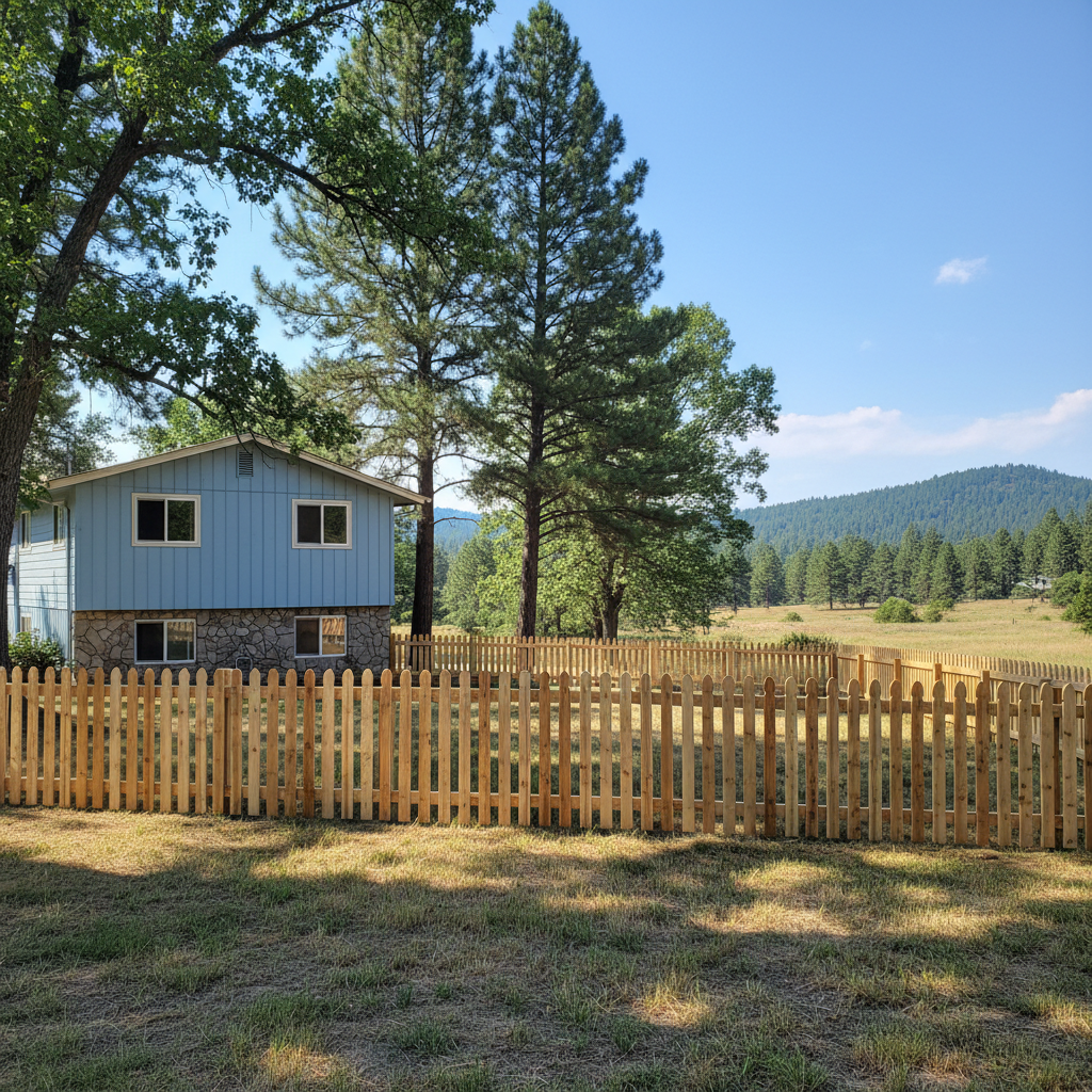Wood Fence Installation