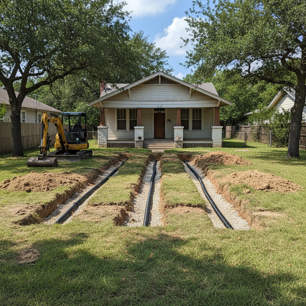 Drain Field Services in Sugar Land, TX