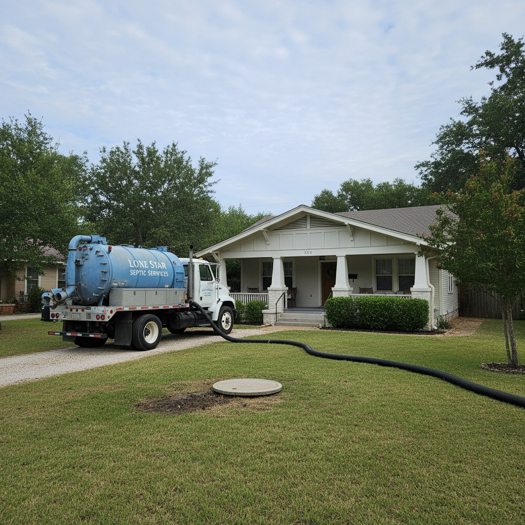 Emergency Septic Services in Sugar Land, TX
