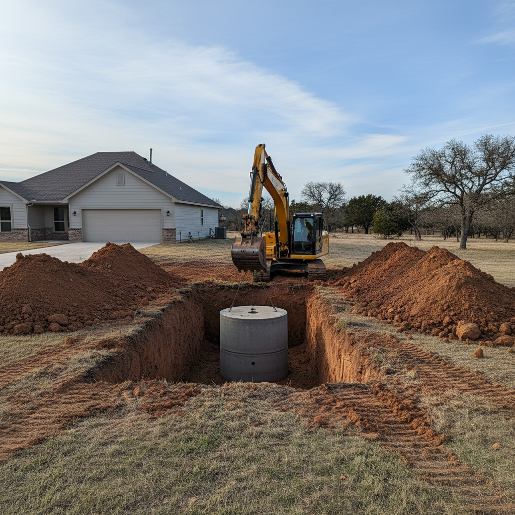 Septic System Installation in Sugar Land, TX