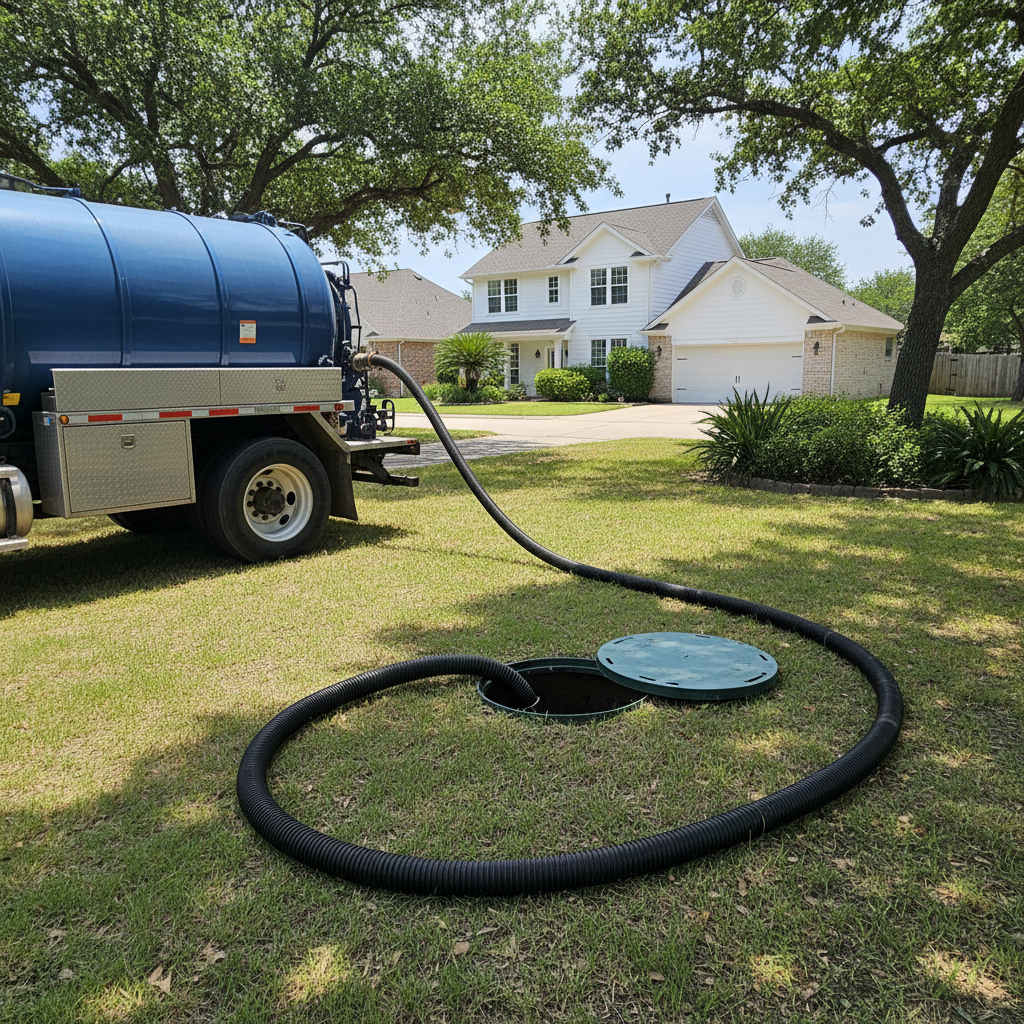 Septic Tank Pumping in Sugar Land, TX