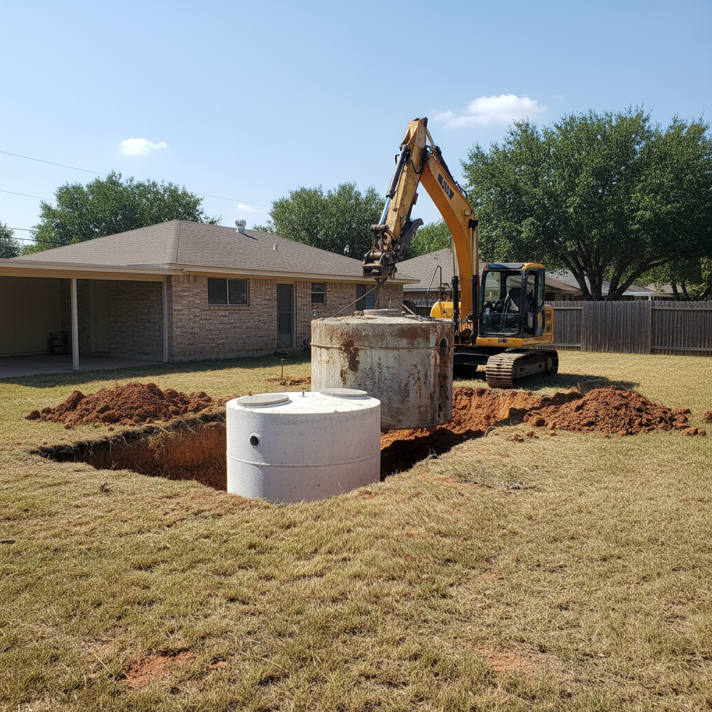 Septic Tank Replacement in Sugar Land, TX