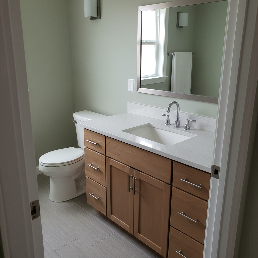Vanity and Sink Installation