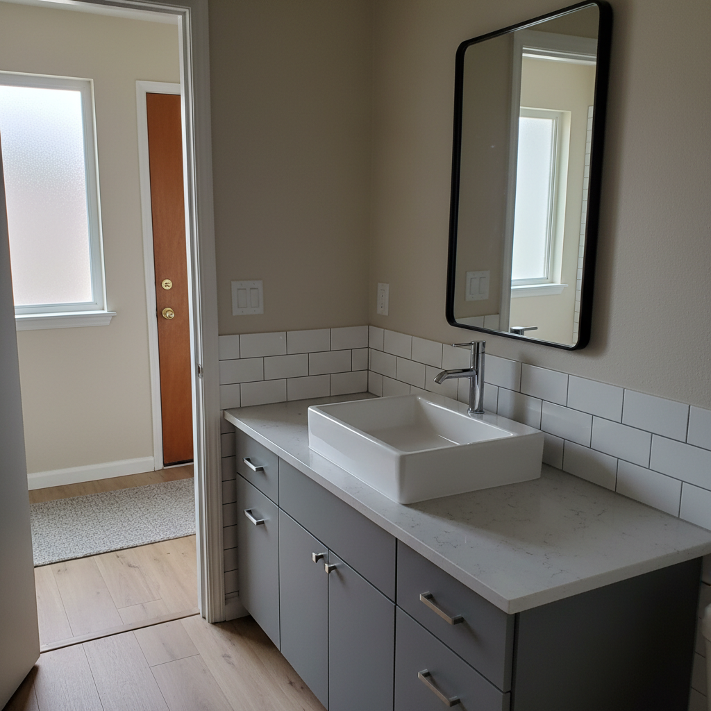 Vanity and Sink Installation