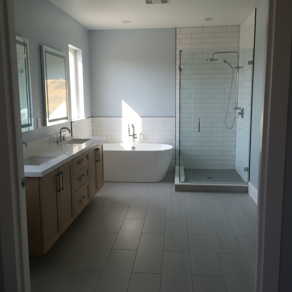 Bathroom Expansion in Fountain Valley
