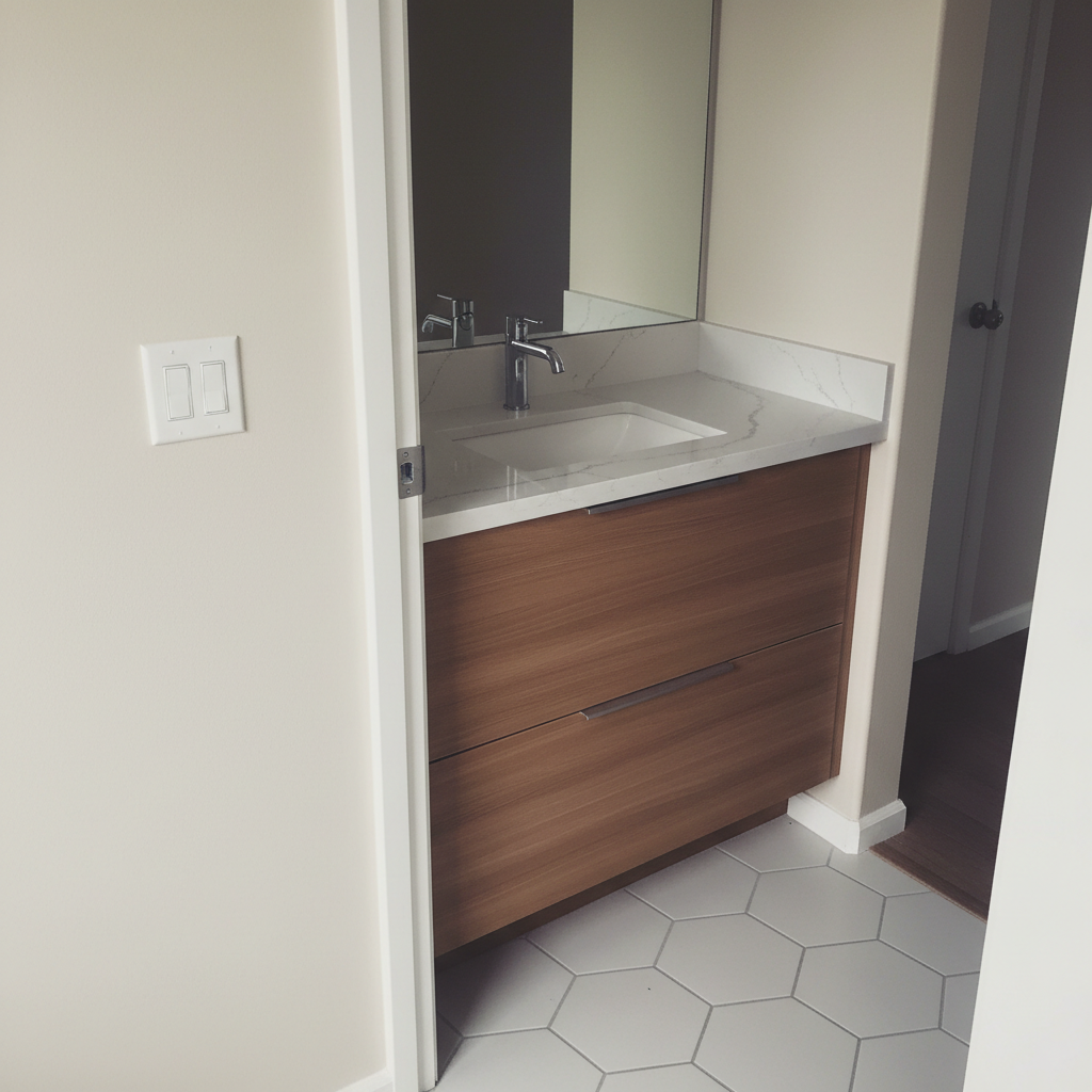 Vanity and Sink Installation in La puente