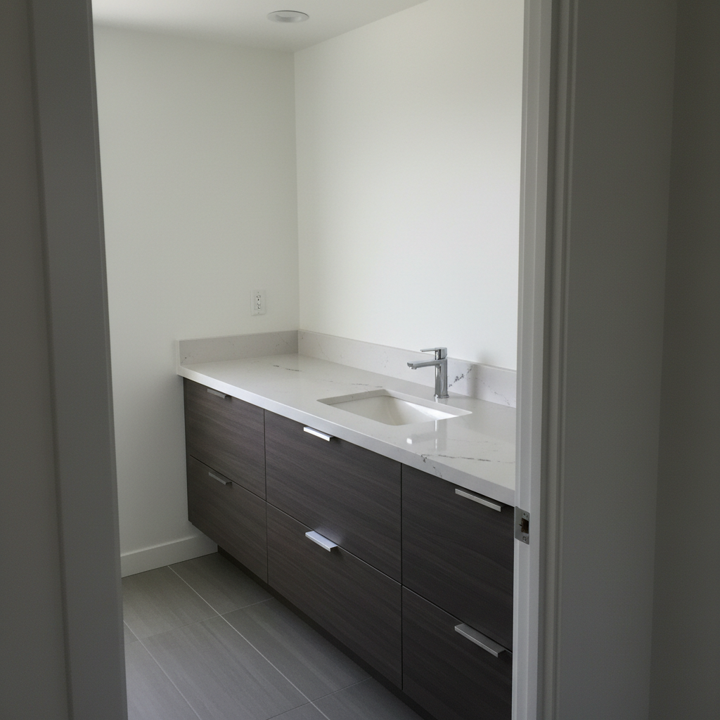 Vanity and Sink Installation