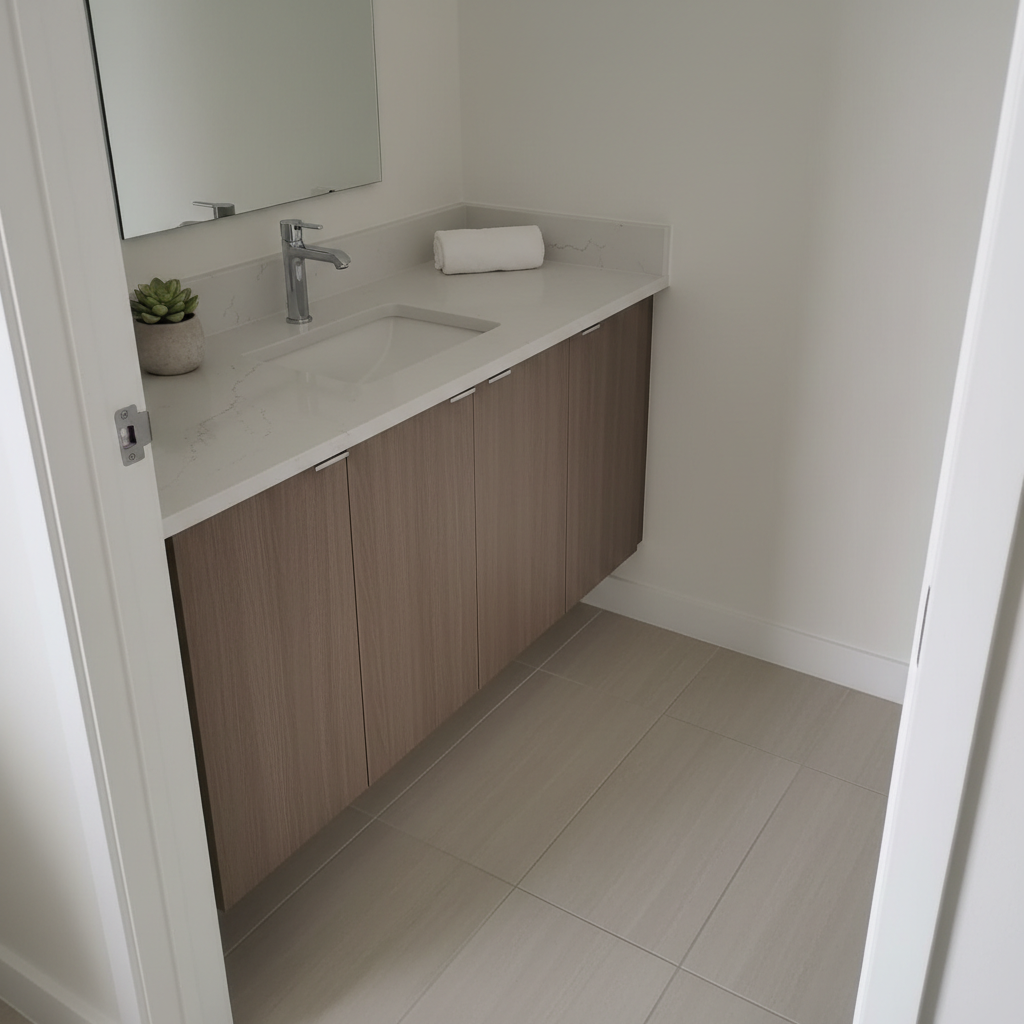 Vanity and Sink Installation in La Mirada