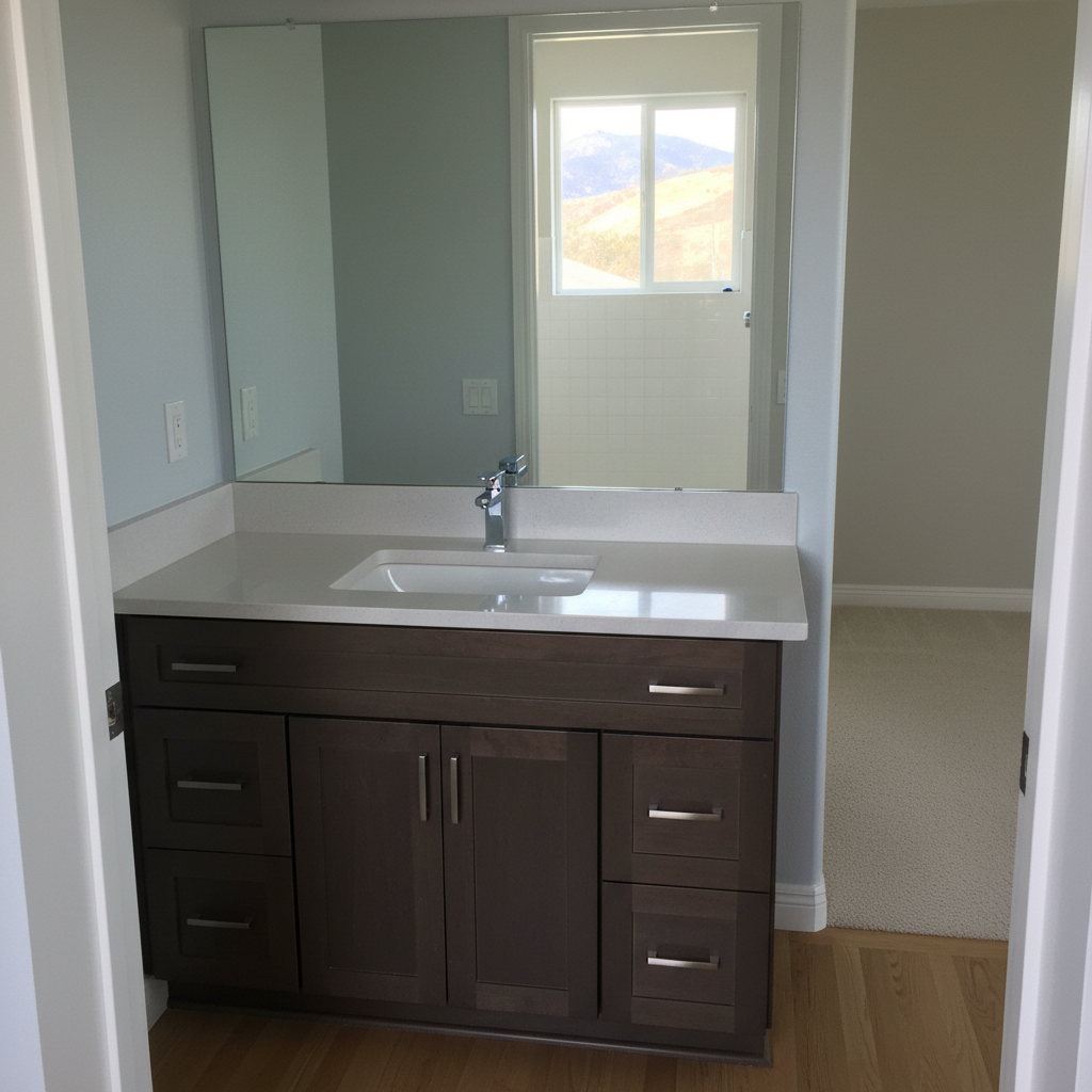 Vanity and Sink Installation