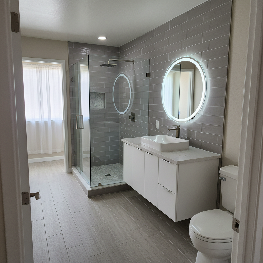 Bathroom Modernization in West Hollywood