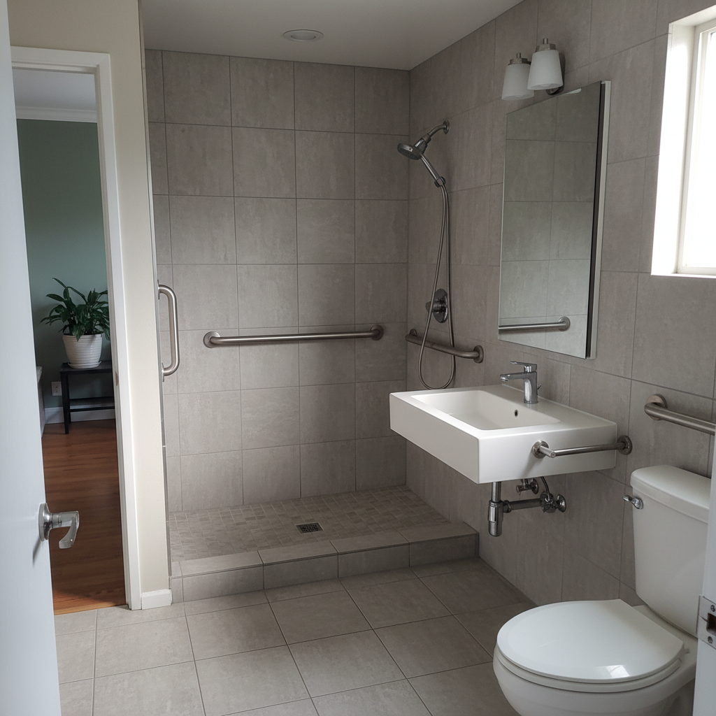 Handicap Accessible Bathrooms in Folsom