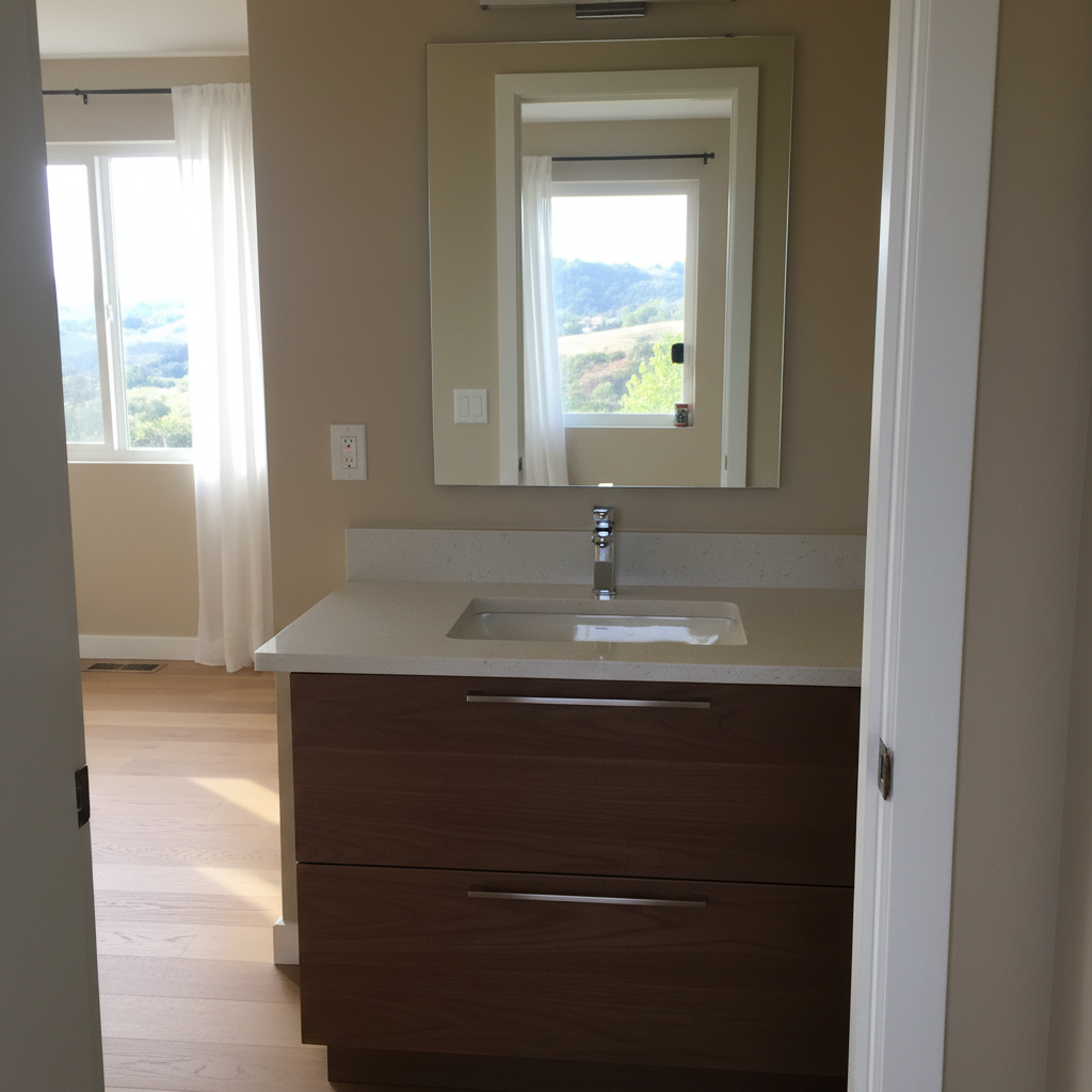 Vanity and Sink Installation in Folsom