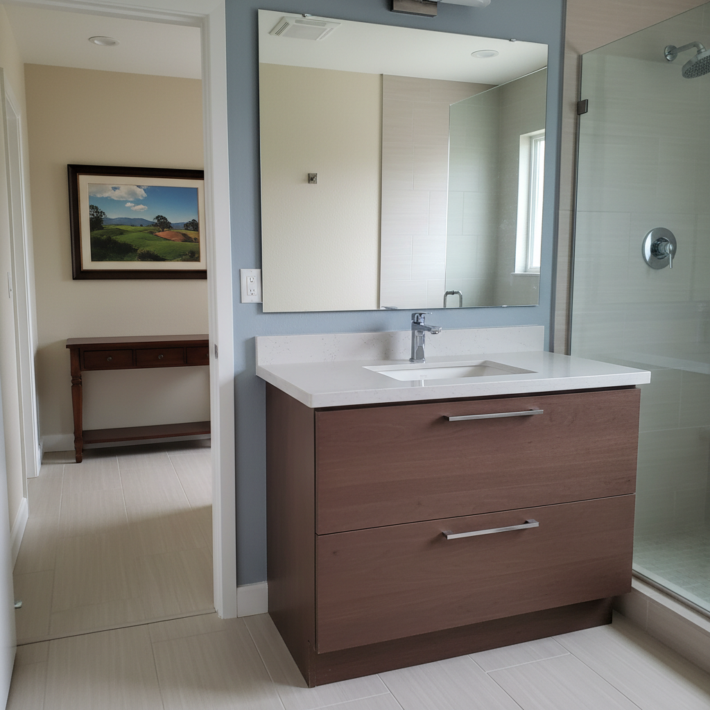 Vanity and Sink Installation