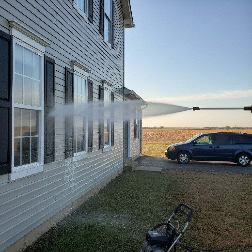 Siding Cleaning in Topeka, KS