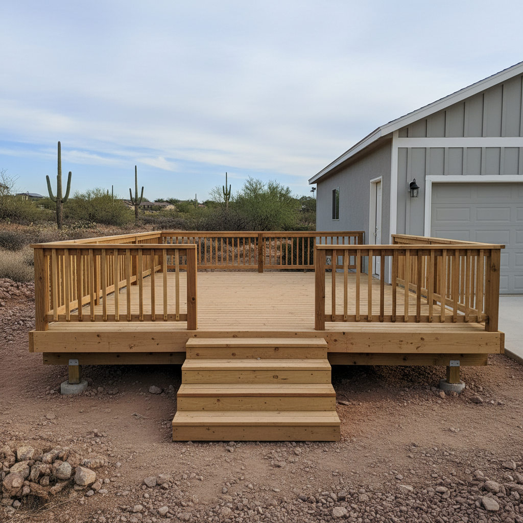 Wooden Decks in Scottsdale, AZ