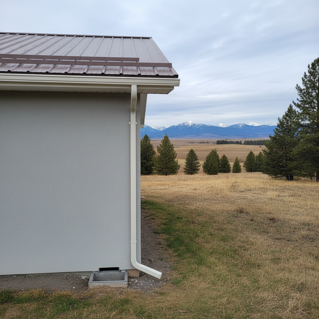 Downspout Installation in Missoula, MT