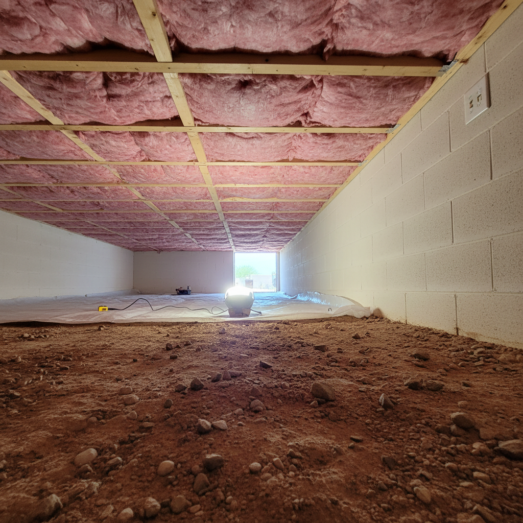 Crawl Space Insulation in Chandler