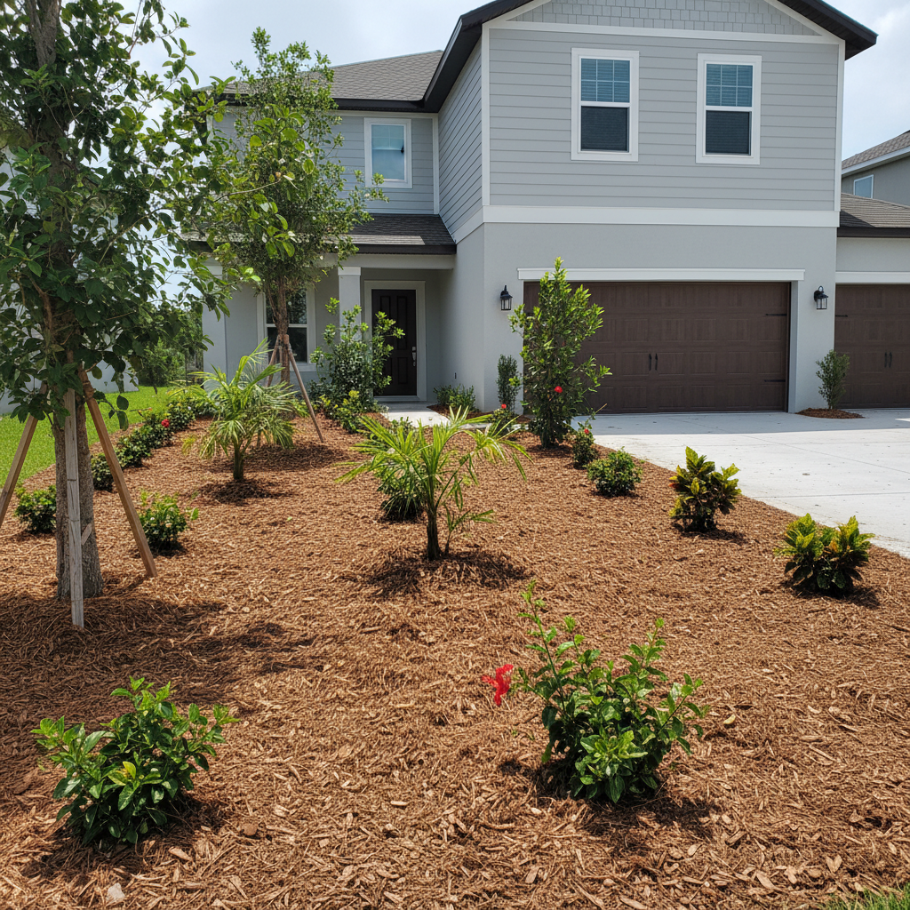 Mulch Installation in Hialeah