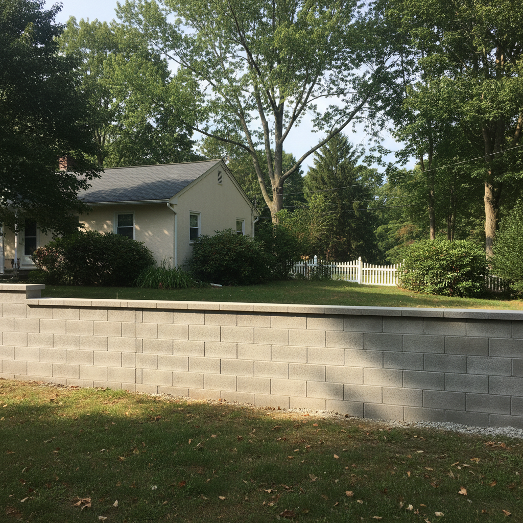 Block Wall Construction