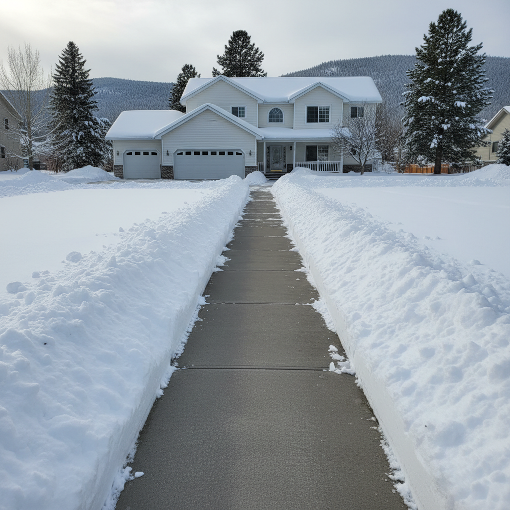 Sidewalk Snow Clearing