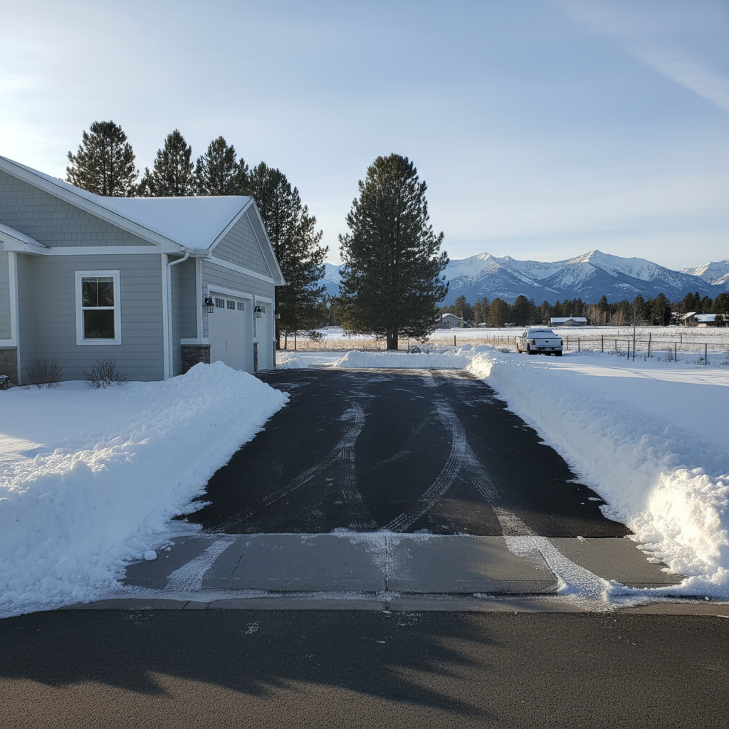 Residential Driveway Plowing