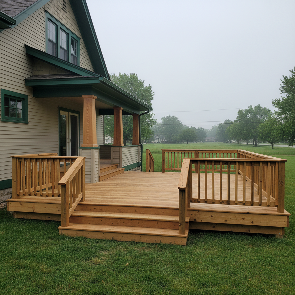 Wooden Decks in Waukegan, IL