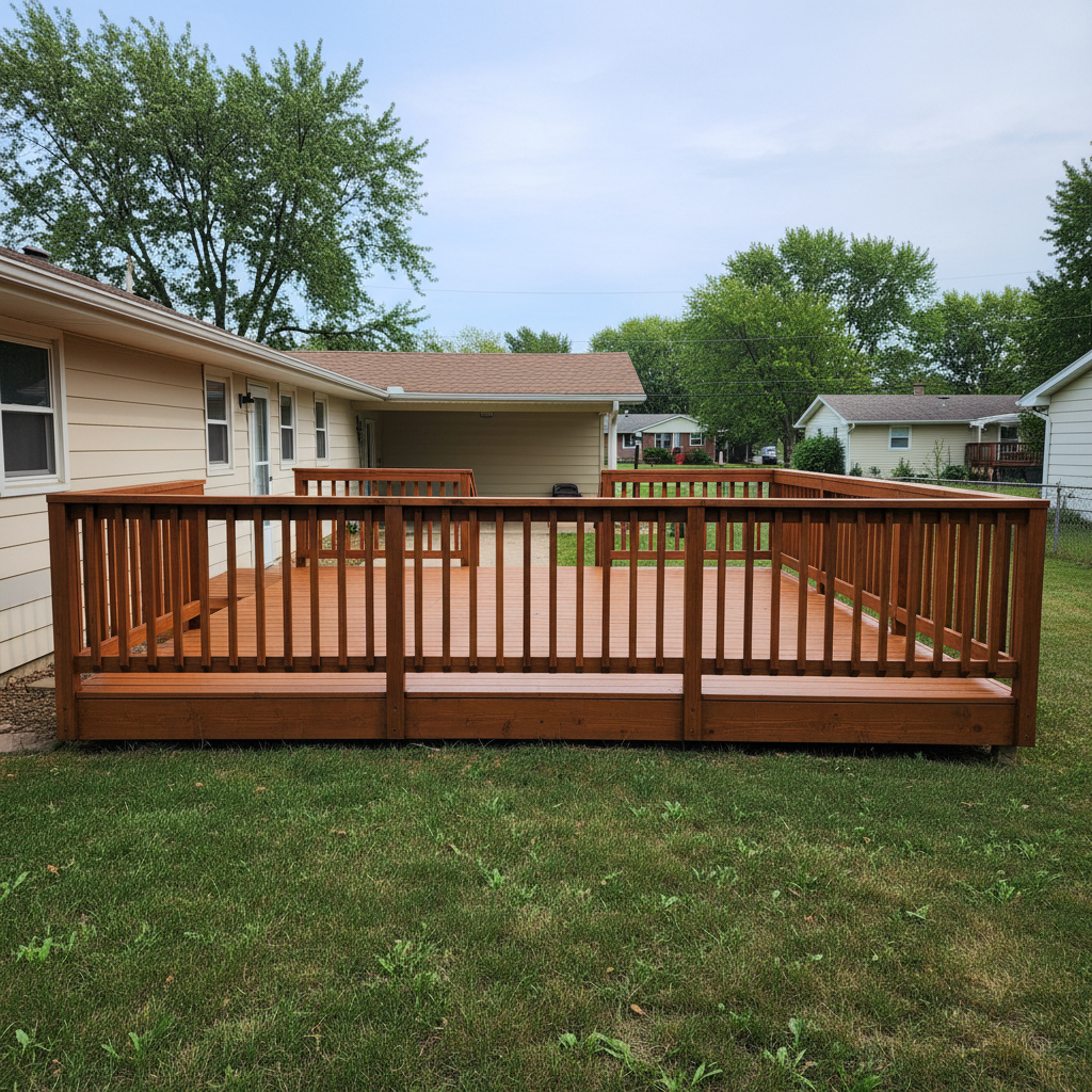 Deck Painting & Staining in Waukegan, IL
