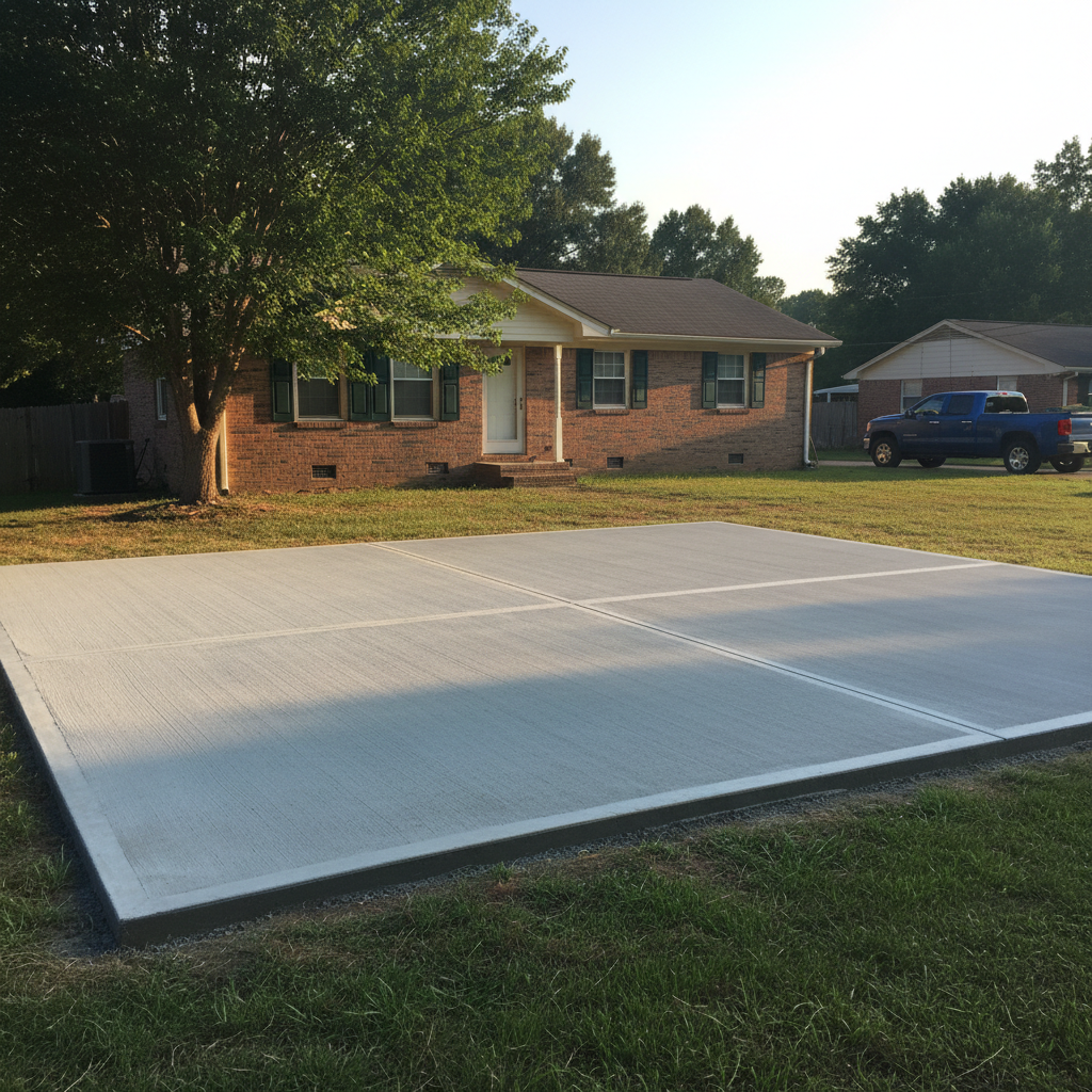Concrete Flatwork in Huntsville