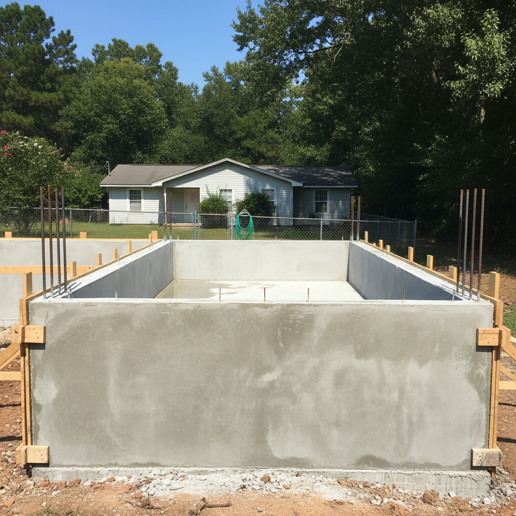 Concrete Foundations in Huntsville