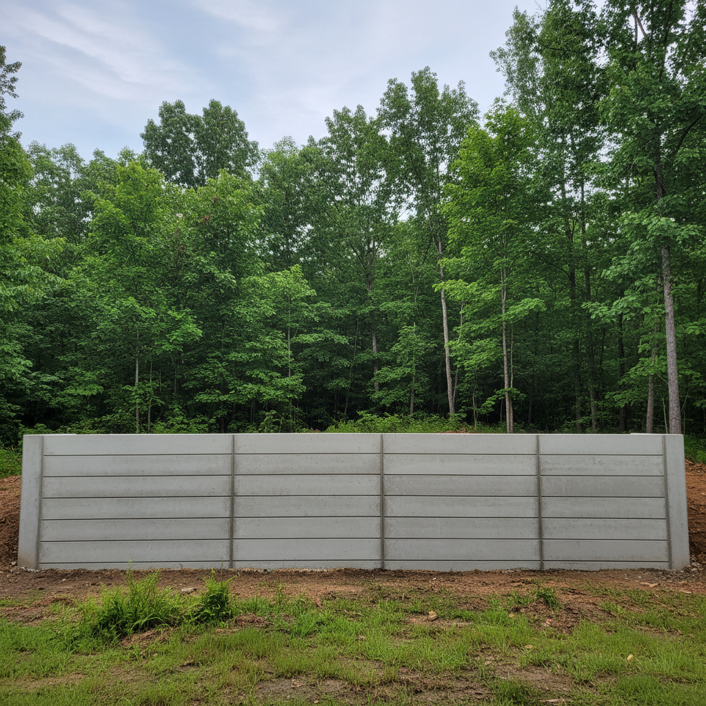 Concrete Retaining Walls in Huntsville