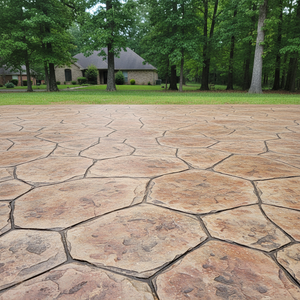Stamped Concrete in Huntsville