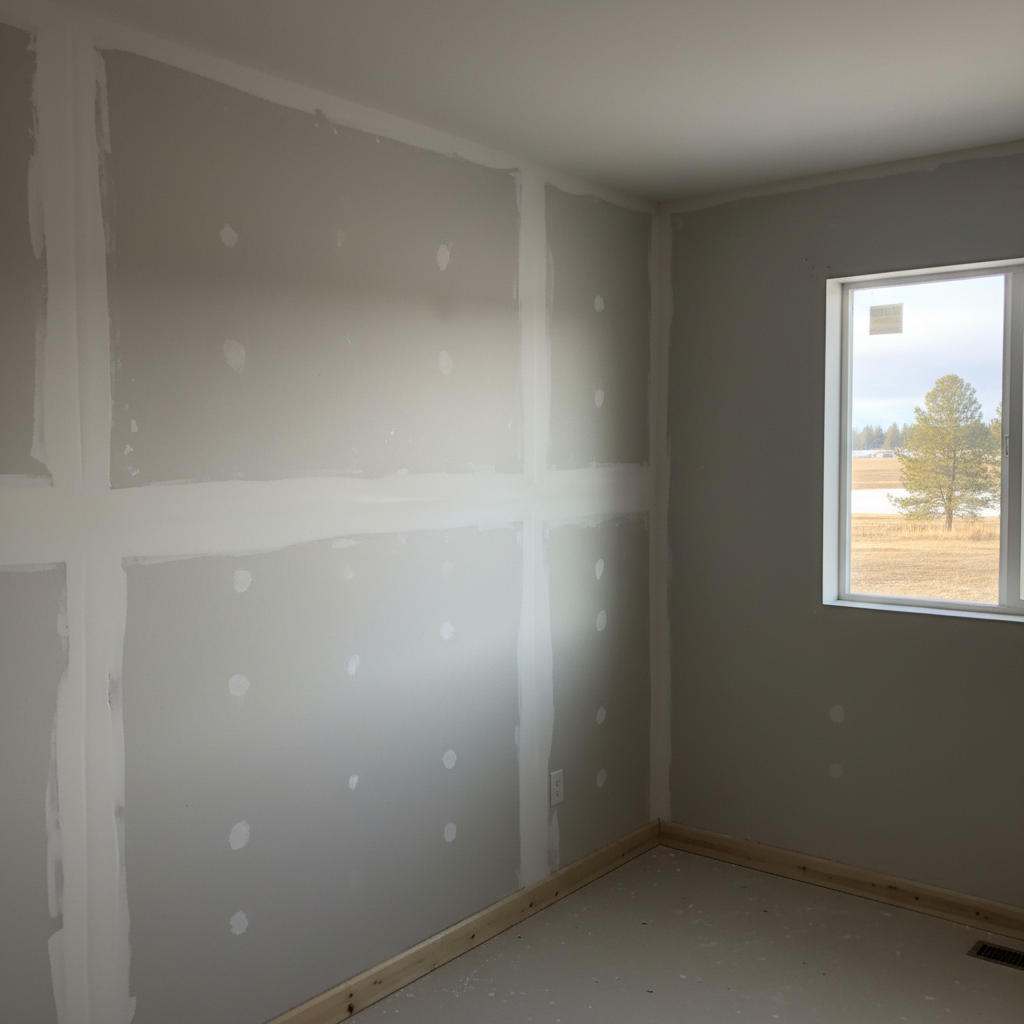 Drywall Taping and Mudding