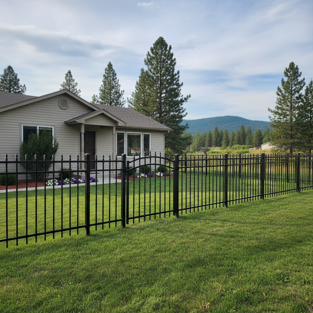 Aluminum Fence Installation