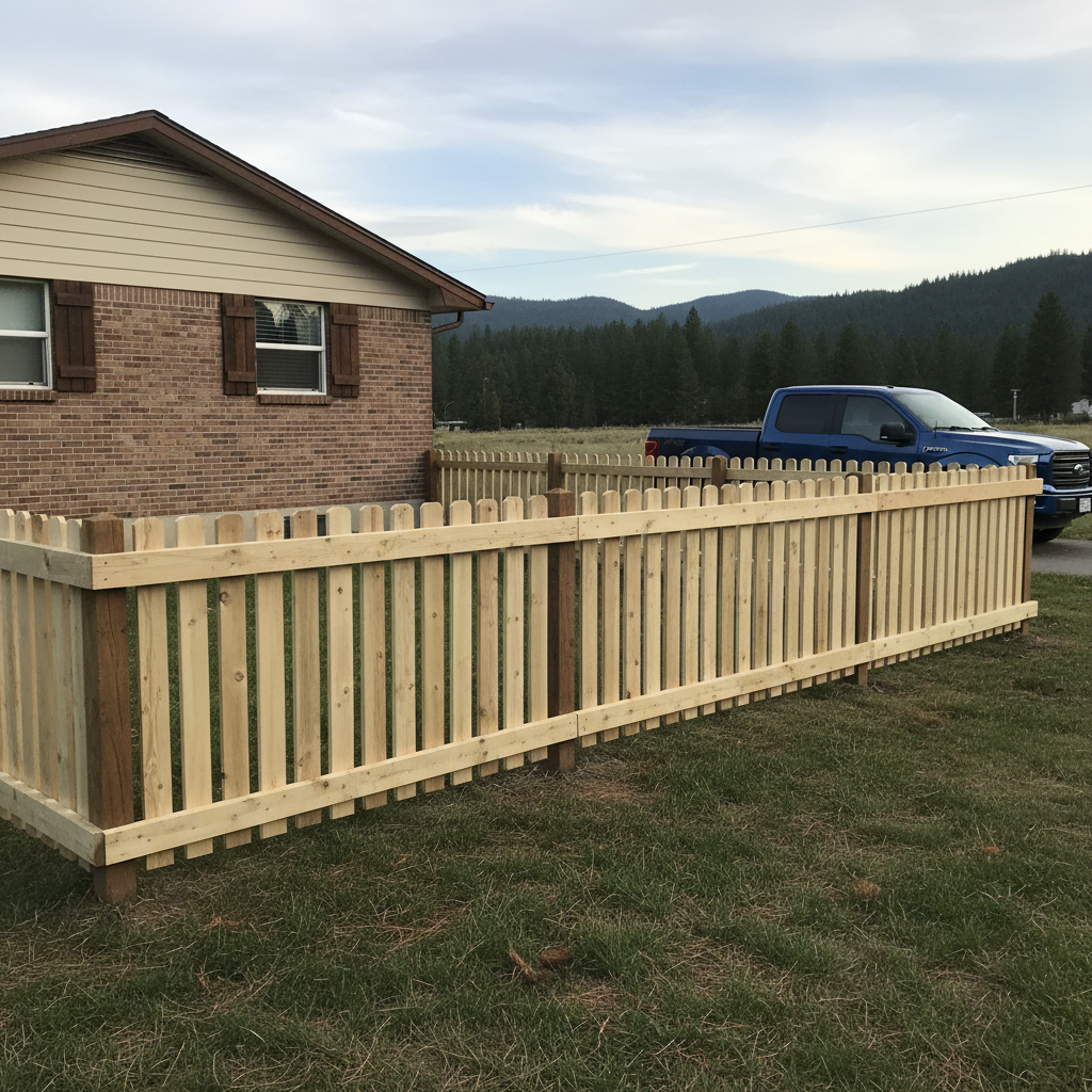 Wood Fence Installation