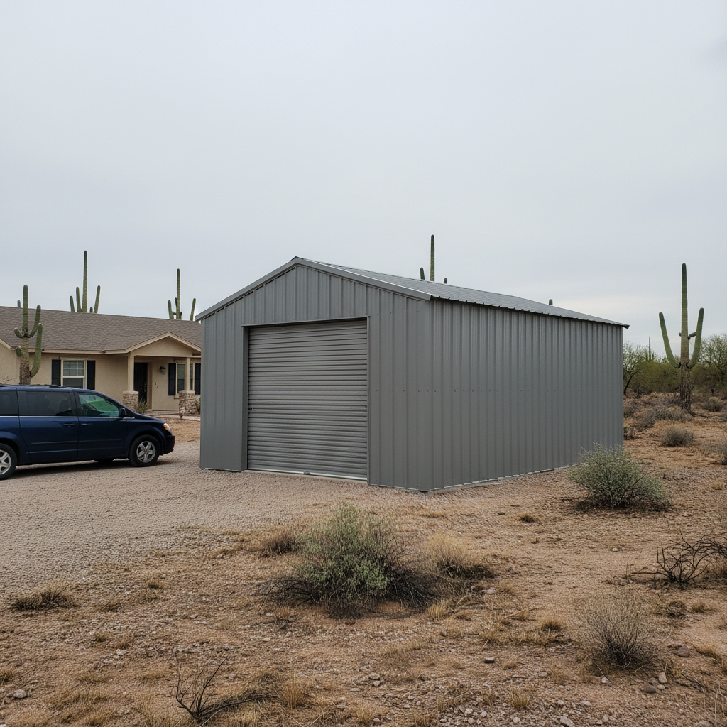 Metal Frame Garages in Apache Junction