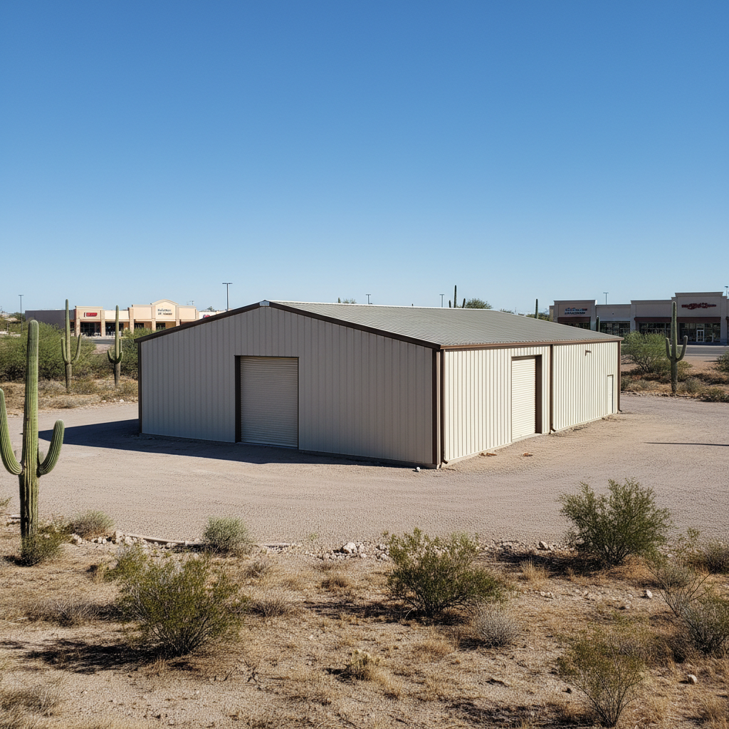 Metal Building Installation in Apache Junction
