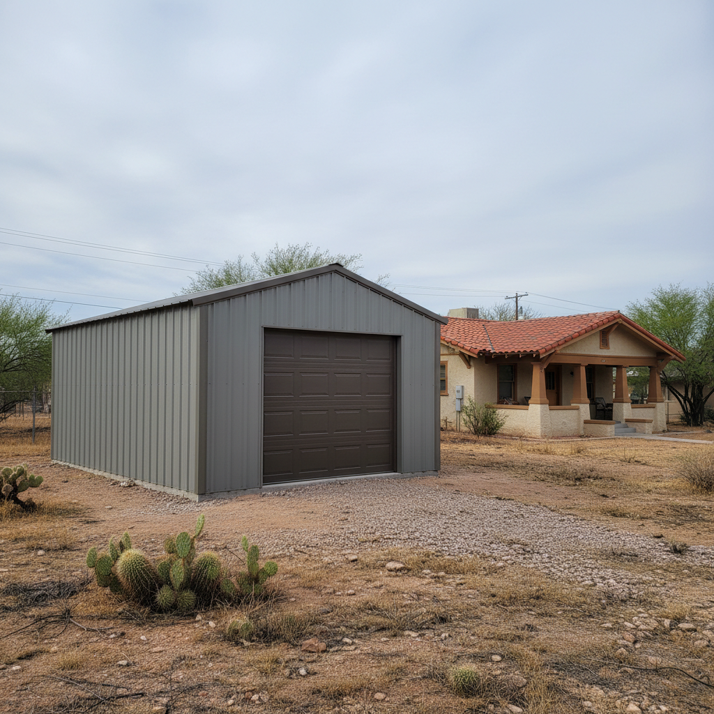 Metal Frame Garages